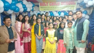 Photo of होली चाईल्ड स्कूल में सरस्वती पूजा के अवसर पर बच्चों द्वारा सांस्कृतिक कार्यक्रम और नाटक की हुई प्रस्तुति
