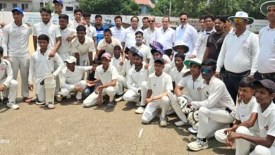 Photo of जमुई में अंडर 16 अंगिका जोन के श्यामल सिन्हा क्रिकेट टूर्नामेंट का हुआ आगाज
