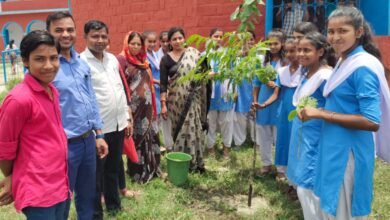 Photo of नया पौधा नया जीवन कार्यक्रम के तहत शिक्षिका बबीता कुमारी ने किया पौधारोपण