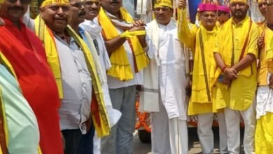 Photo of भव्य शोभा यात्रा हेतु ब्राह्मण महासभा के प्रमंडलीय संयोजक ने दिया धन्यवाद
