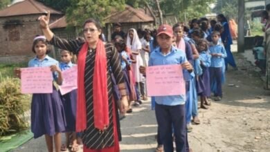 Photo of शिक्षिका बबिता कुमारी के नेतृत्व में मतदाता जागरुकता रैली का किया गया आयोजन