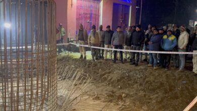 Photo of जिलाधिकारी द्वारा बंगाली बाजार में क्रियान्वित ROB निर्माण कार्य के वर्तमान प्रगति का किया गया निरीक्षण