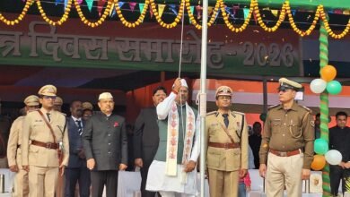 Photo of 77 वे गणतंत्र दिवस मुख्य समारोह स्थल सहरसा स्टेडियम में धूमधाम से मनाया गया