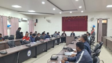 Photo of आंतरिक संसाधन संबंधित बैठक में अंचलवार भू लगान संग्रहण की वर्तमान स्थिति की समीक्षा की गई